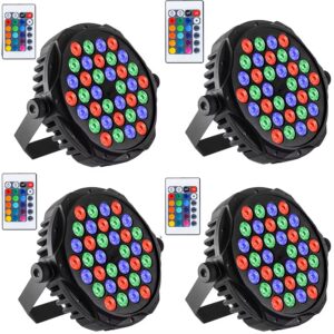 Alquiler luces colores led escenario